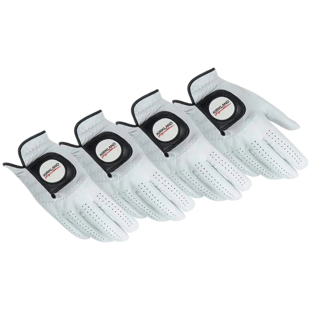 Kirkland Signature Leather Golf Gloves - 4-Pack