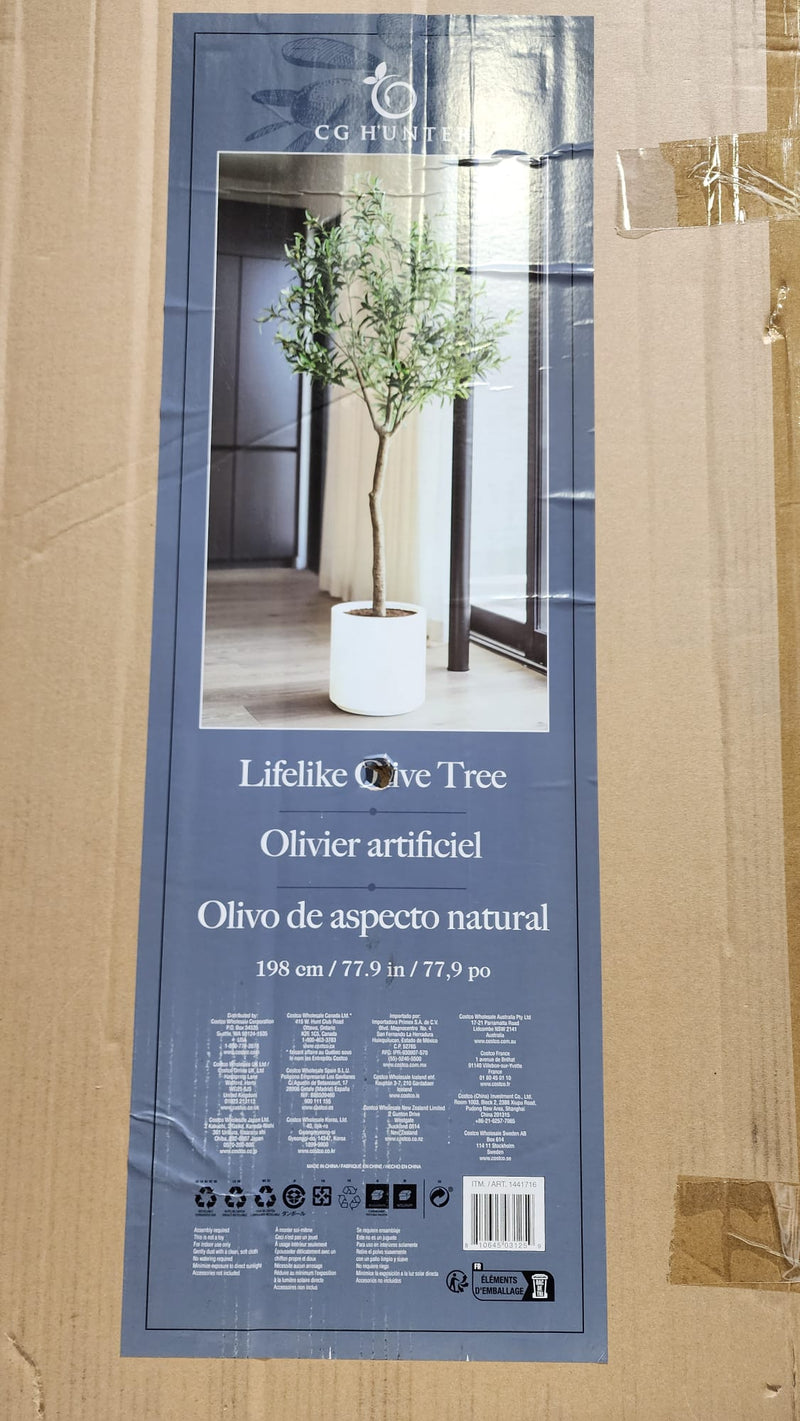ARTIFICIAL OLIVE TREE - 6.5FT