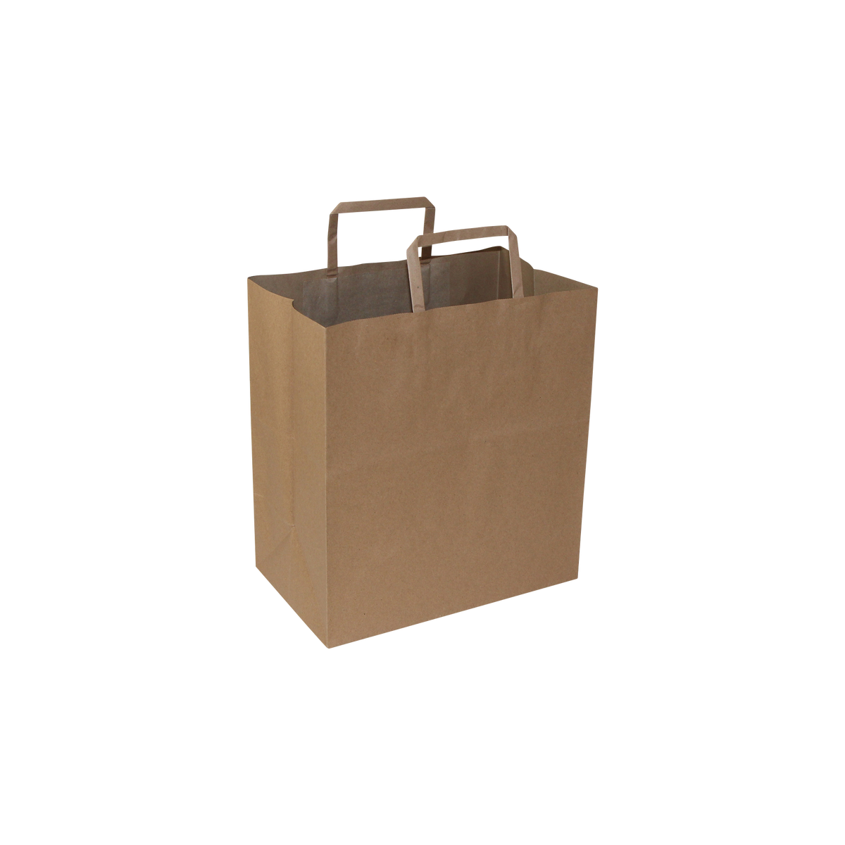 Viro Kraft Bag with Handle 11” x 6.75” x 12”, Pack of 250