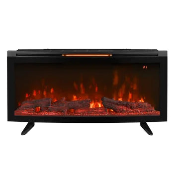 WALLMOUNT ELLECTRIC FIREPLACE 42-IN CURVED
