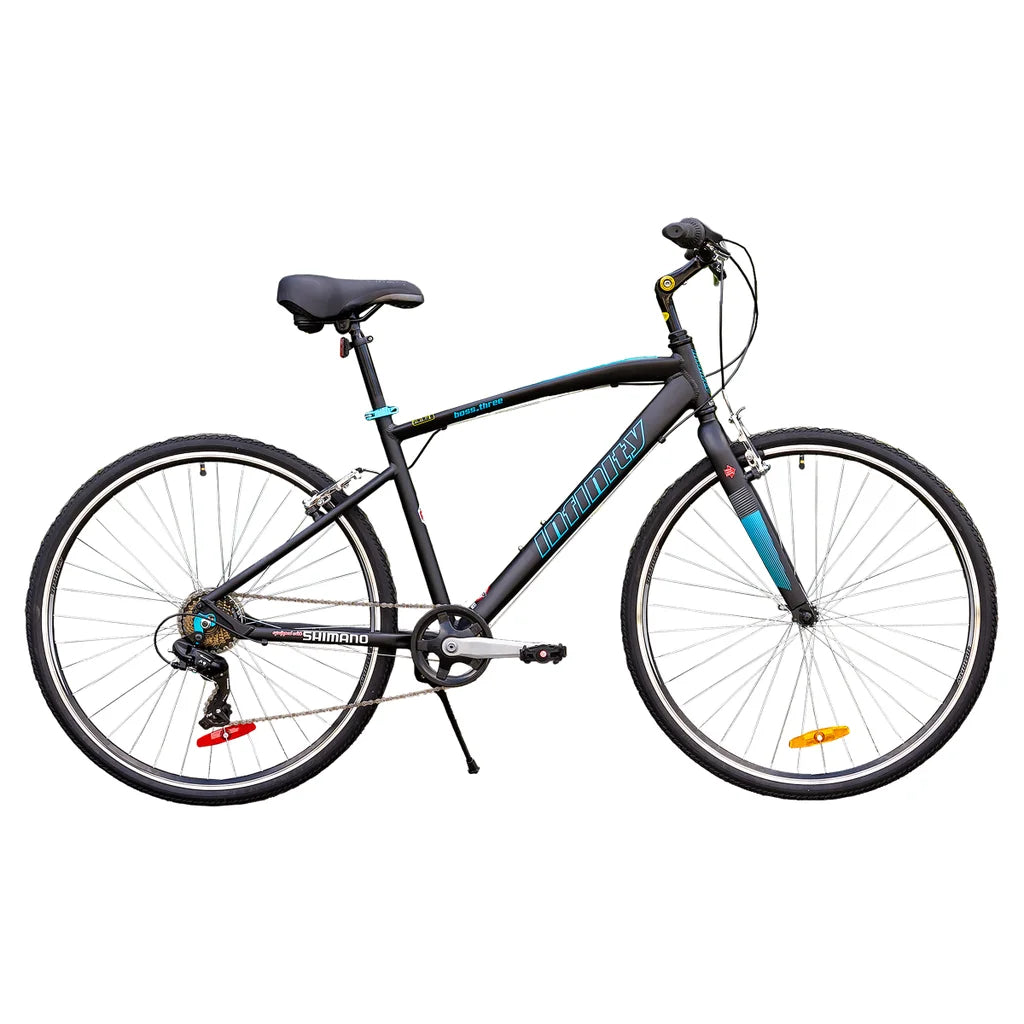Infinity Boss Three 7 Speed 700c Men's Hybrid Bike