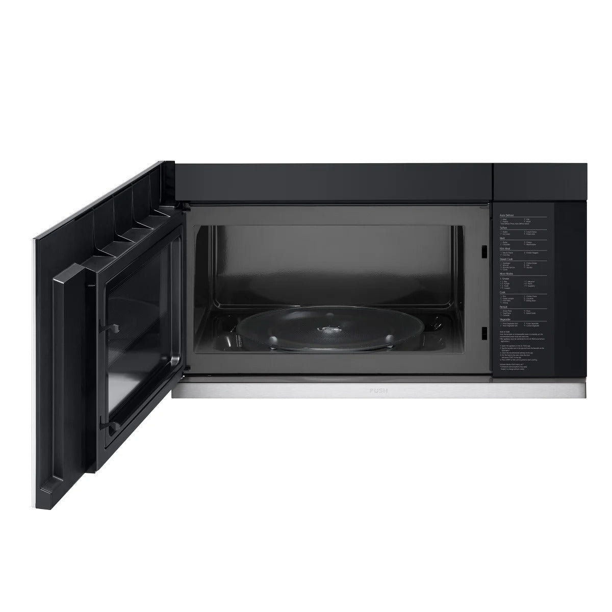 LG 2.1 cu. ft. Smudge Resistant Stainless Steel Over-the-Range Microwave with ExtendaVent
