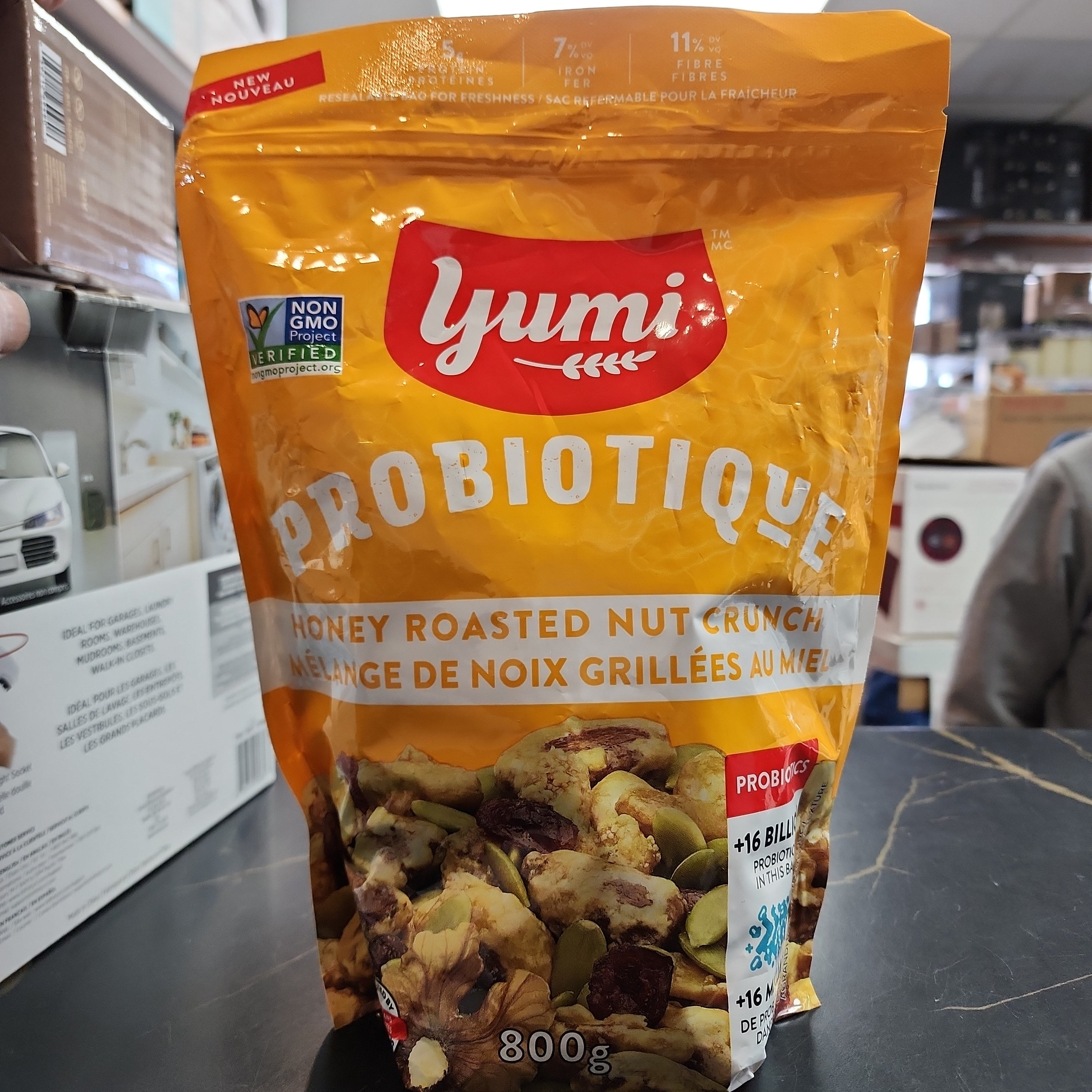 YUMI HONEY ROASTED NUT MIX 800 g