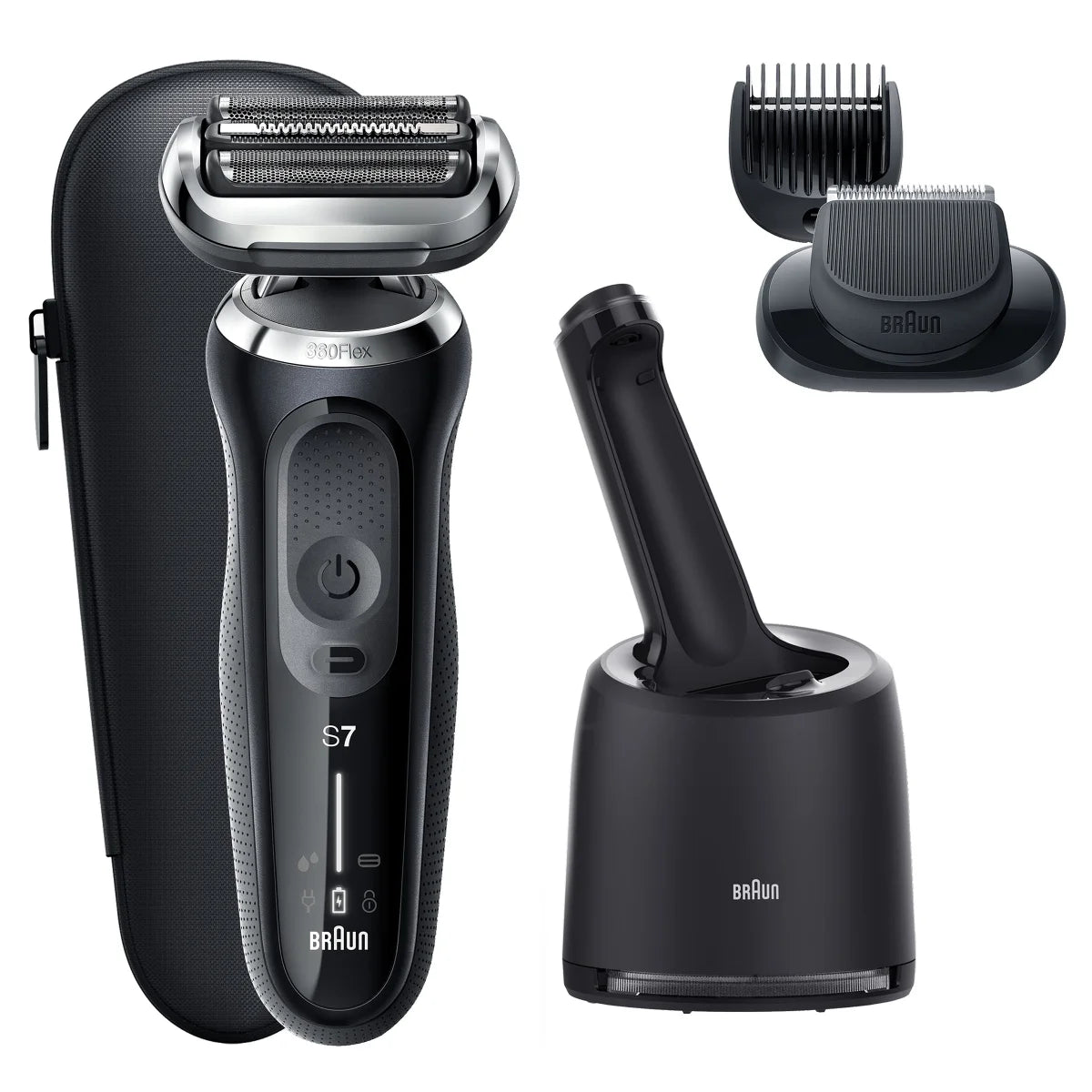 Braun 7075cc Series 7 Shaver with SmartCare Centre