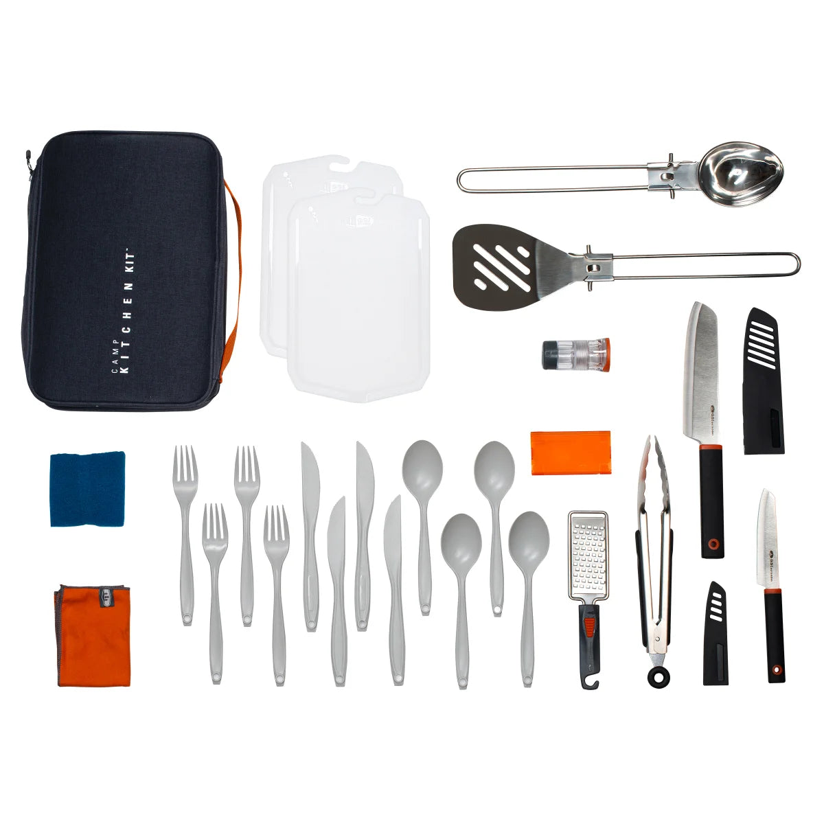 Camp Kitchen Kit, 24-piece Set