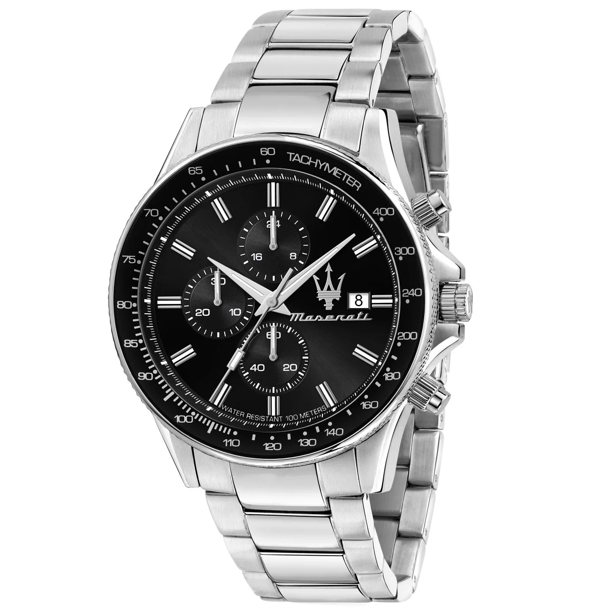 Maserati Black Dial Men's Watch