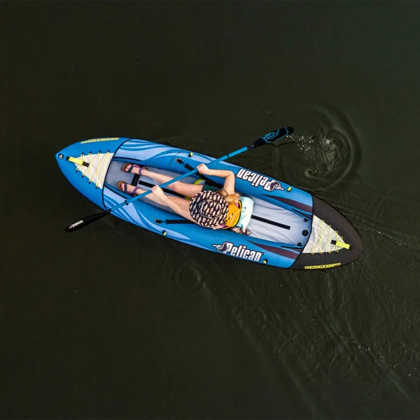 Pelican Inflatable Recreational Kayak iESCAPE 100 DLX