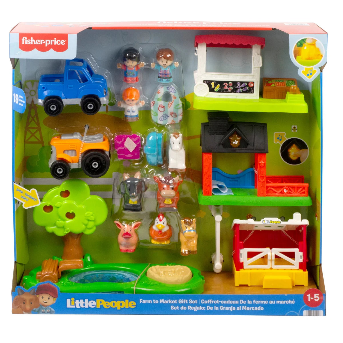 Fisher-Price Little People Farm to Market Gift Set