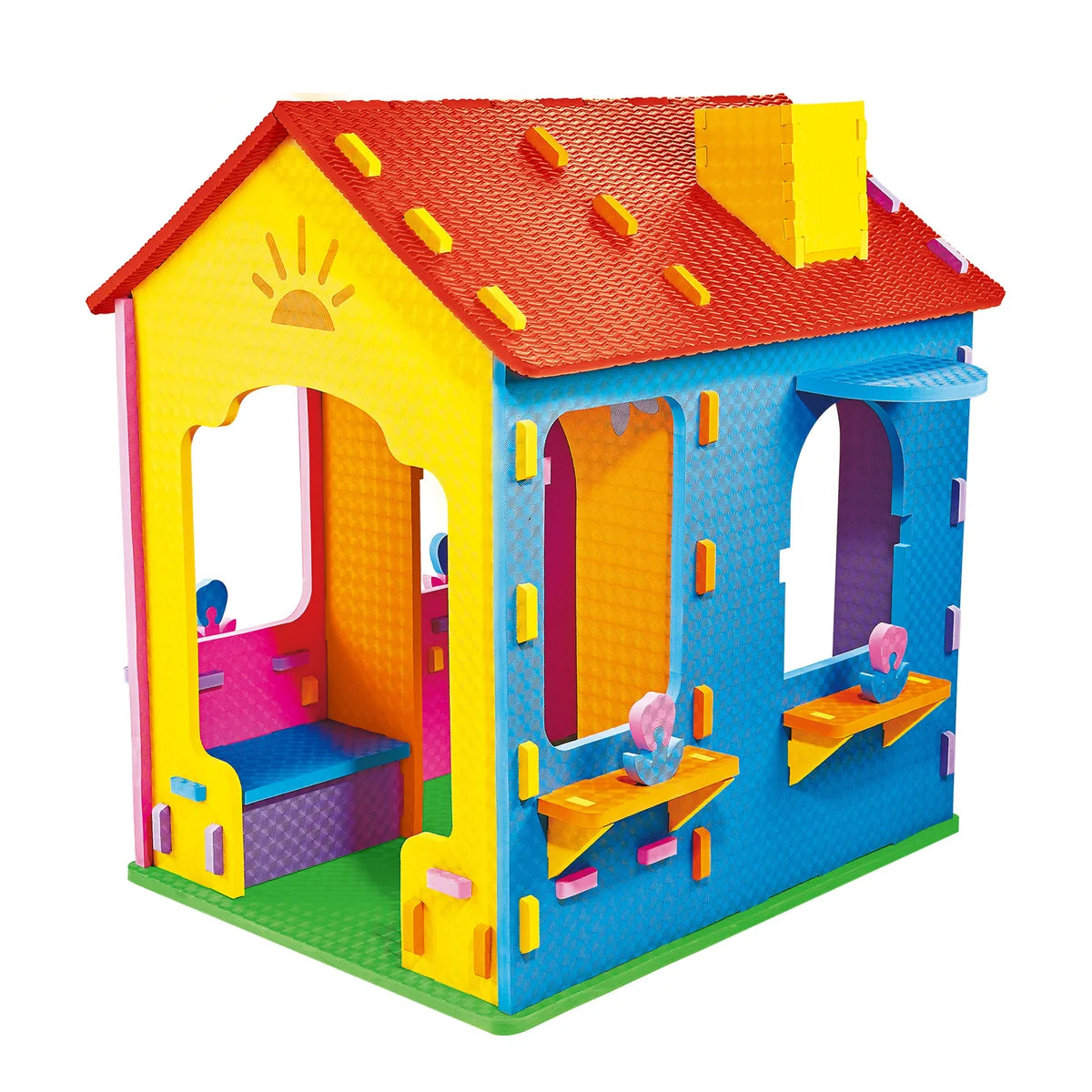 Eva Fun Build Fun Playhouse - EVA Foam Pieces