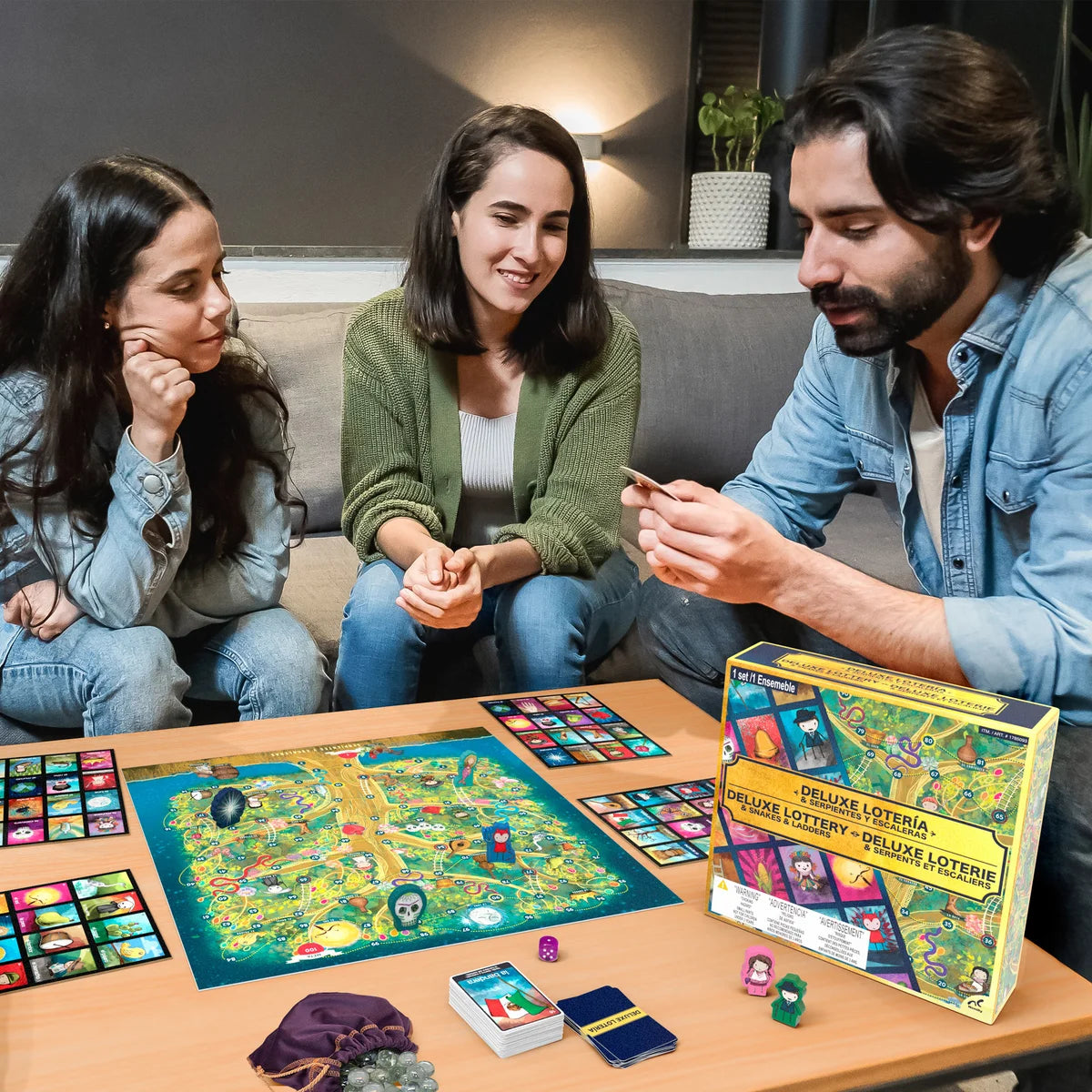 Deluxe Lottery & Snakes & Ladders