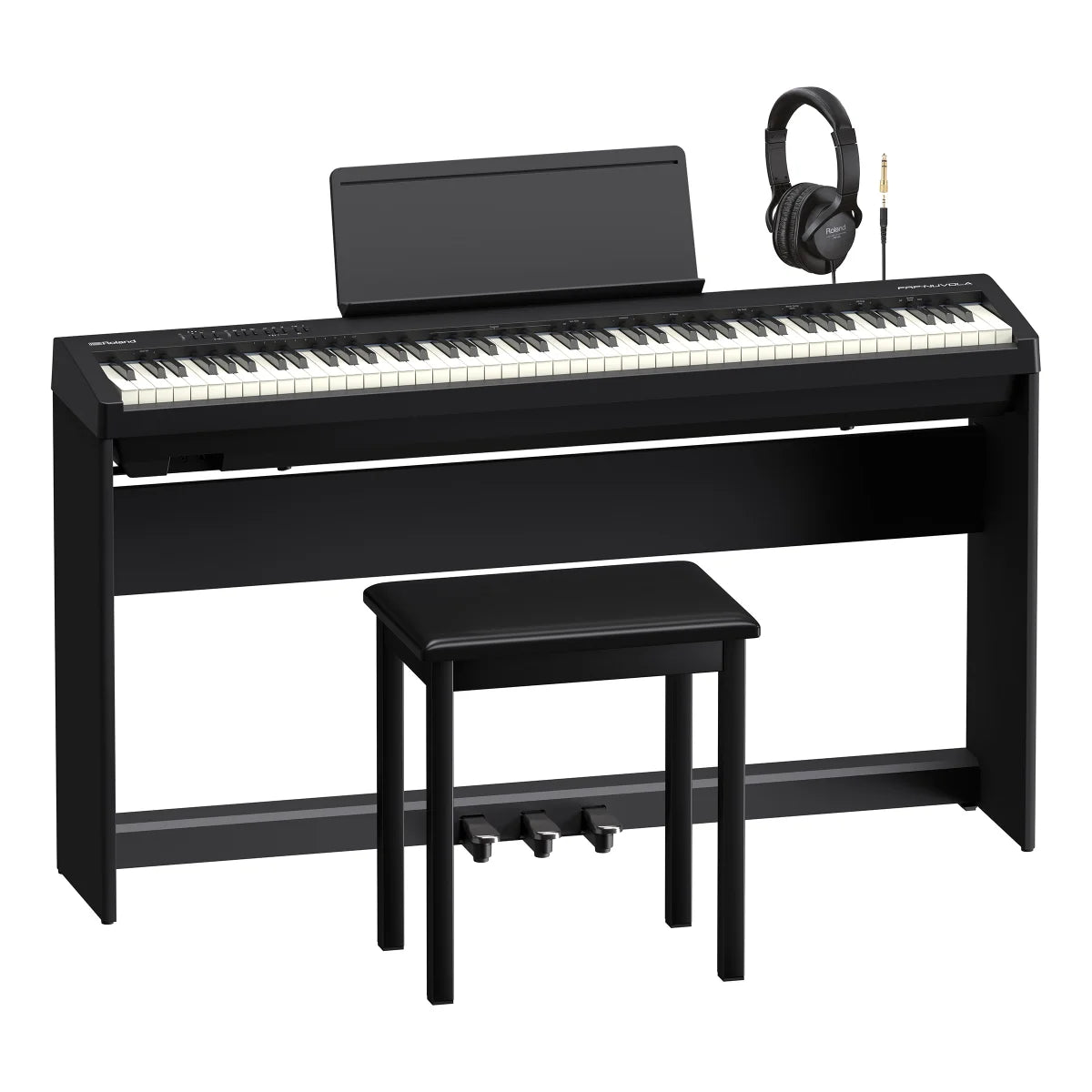 Roland FRP Nuvola Digital Piano Bundle with Bench and Headphones