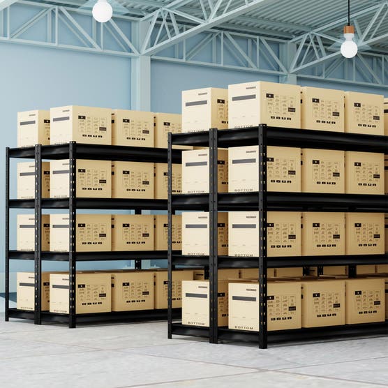Atlas 4-Tier Heavy Duty Industrial/Garage Shelving