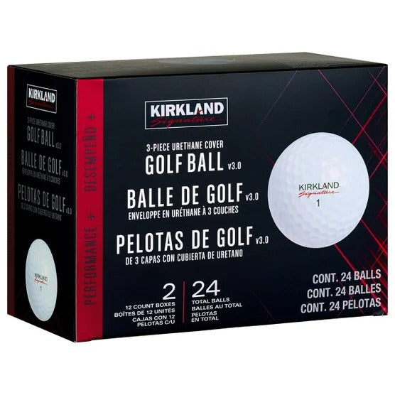 Kirkland Signature V3.0 Golf Ball, 24-count