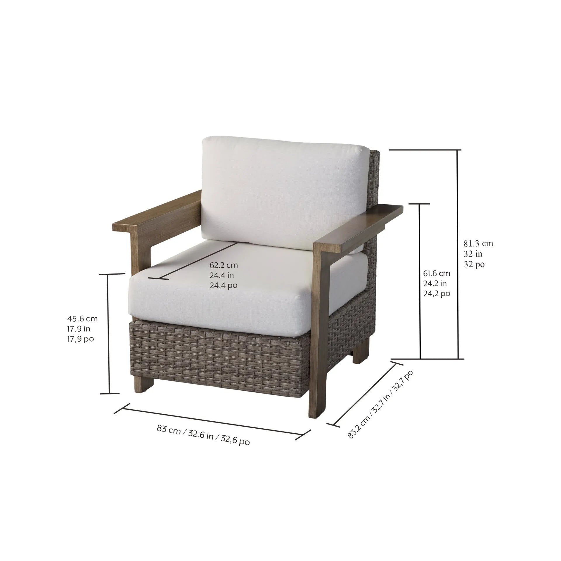 Juniper 5-piece Patio Conversation Set with Fire Table