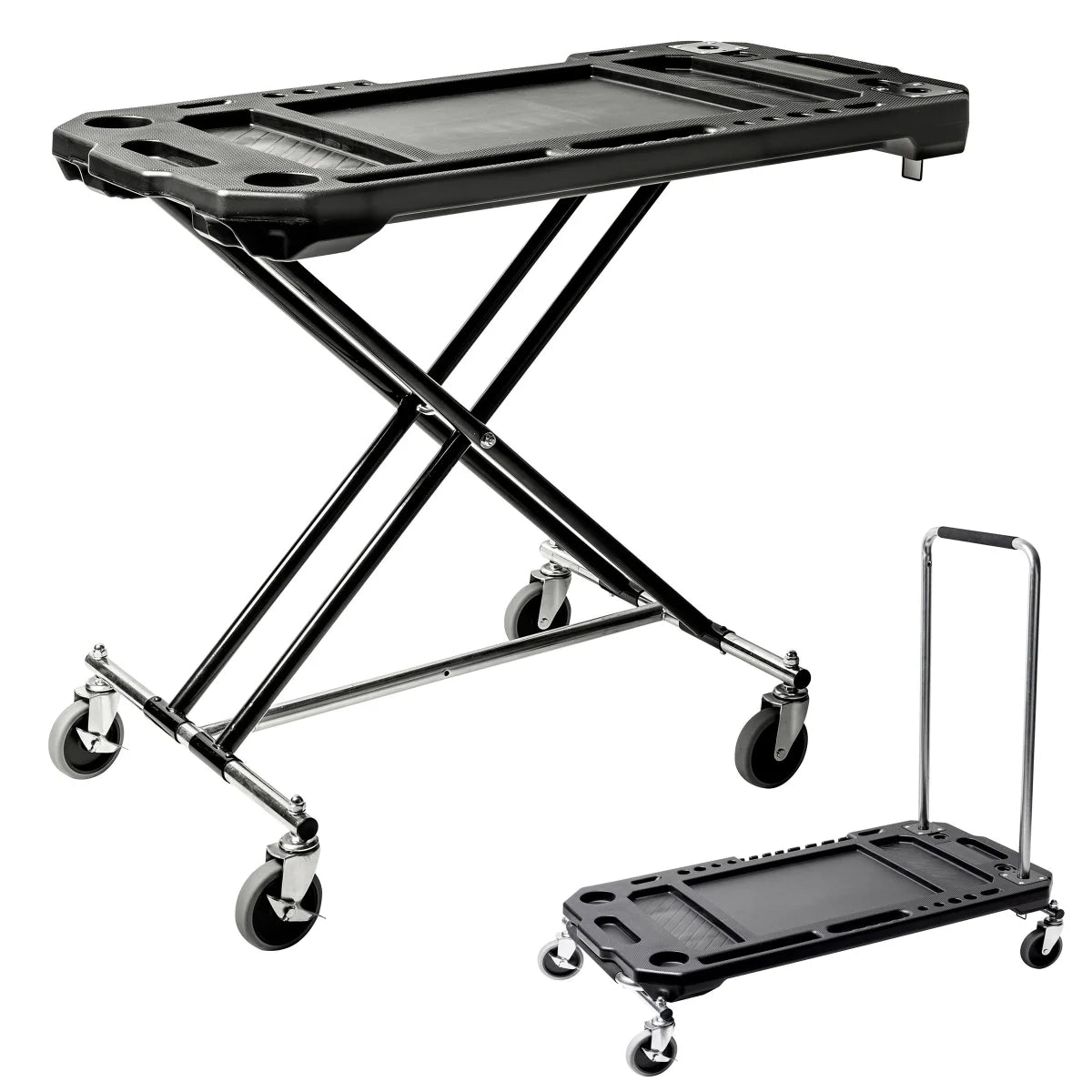 Powerbuilt 3-in-1 Heavy-Duty Work Table Dolly Cart