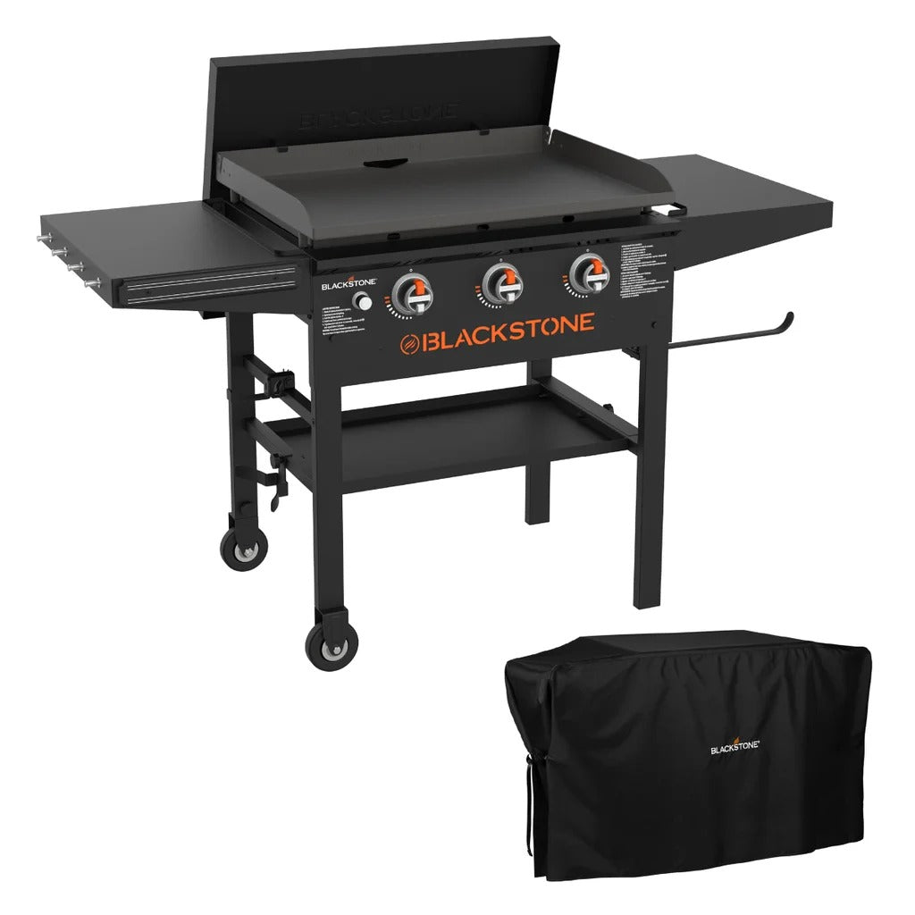 Blackstone 28" XL Omnivore Griddle with Hood and Soft Cover Bundle