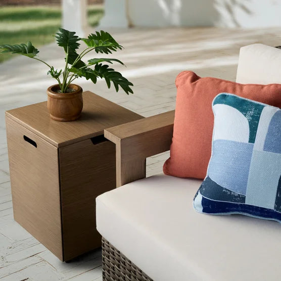 Juniper 5-piece Patio Conversation Set with Fire Table
