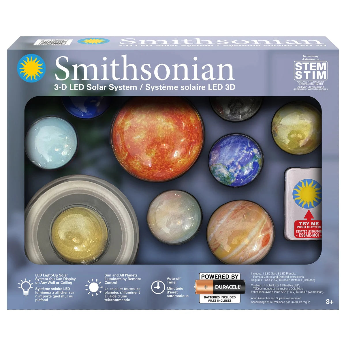 Smithsonian 3-D LED Solar System