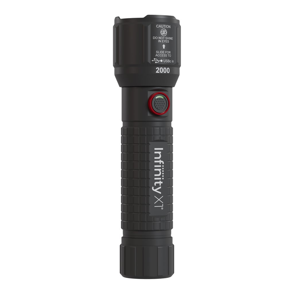 Infinity X1 2000 Lumen Rechargeable Flashlight Pack of 3