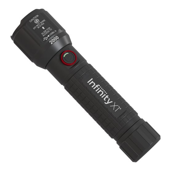 Infinity X1 2000 Lumen Rechargeable Flashlight Pack of 3