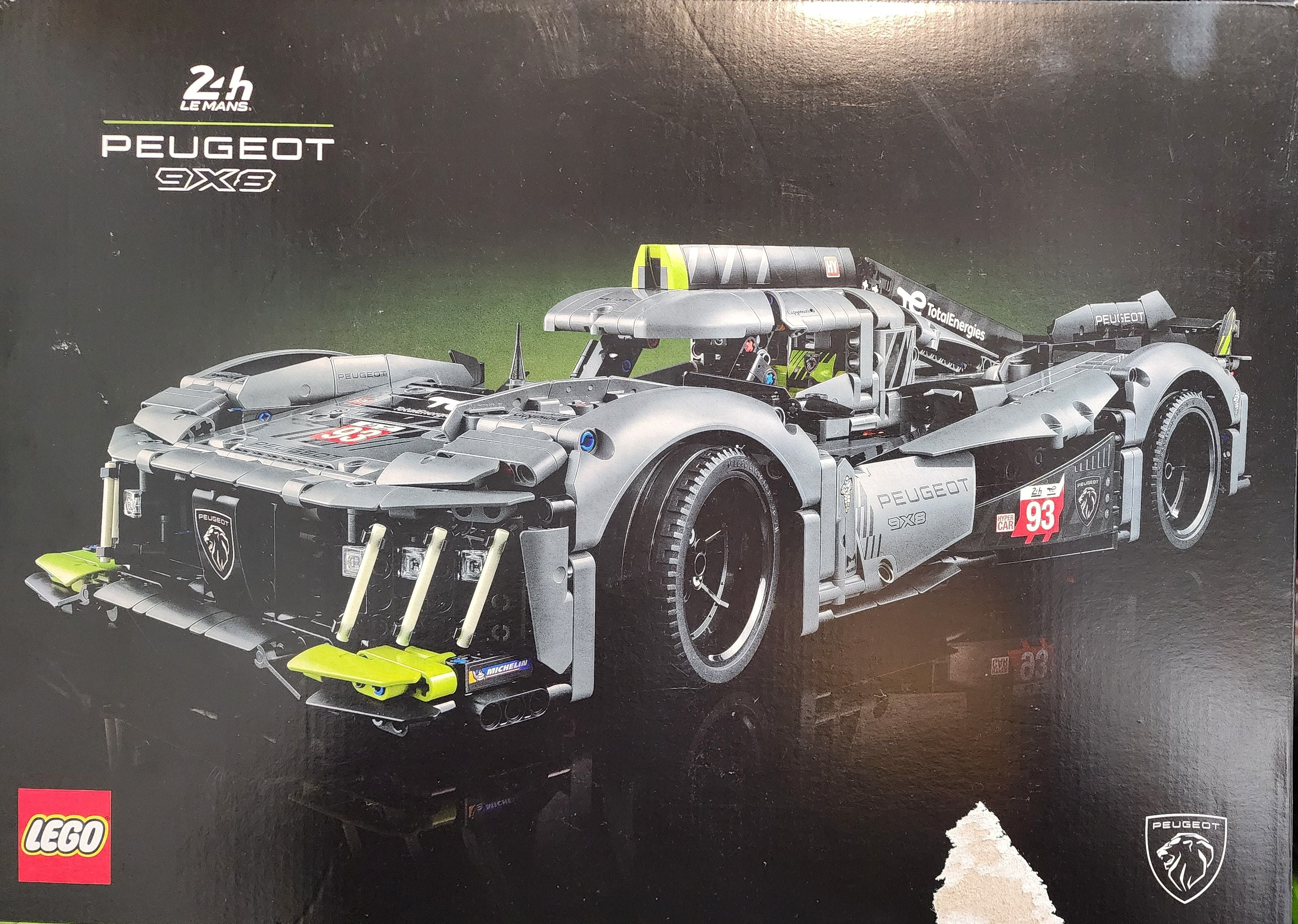 LEGO Technic PEUGEOT 9X8 24H Le Mans Hybrid Hypercar 42156 Model  42156 Item  2342156