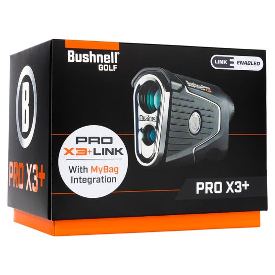 Bushnell Pro X3+ Link with MyBag Integration Golf Laser Rangefinder