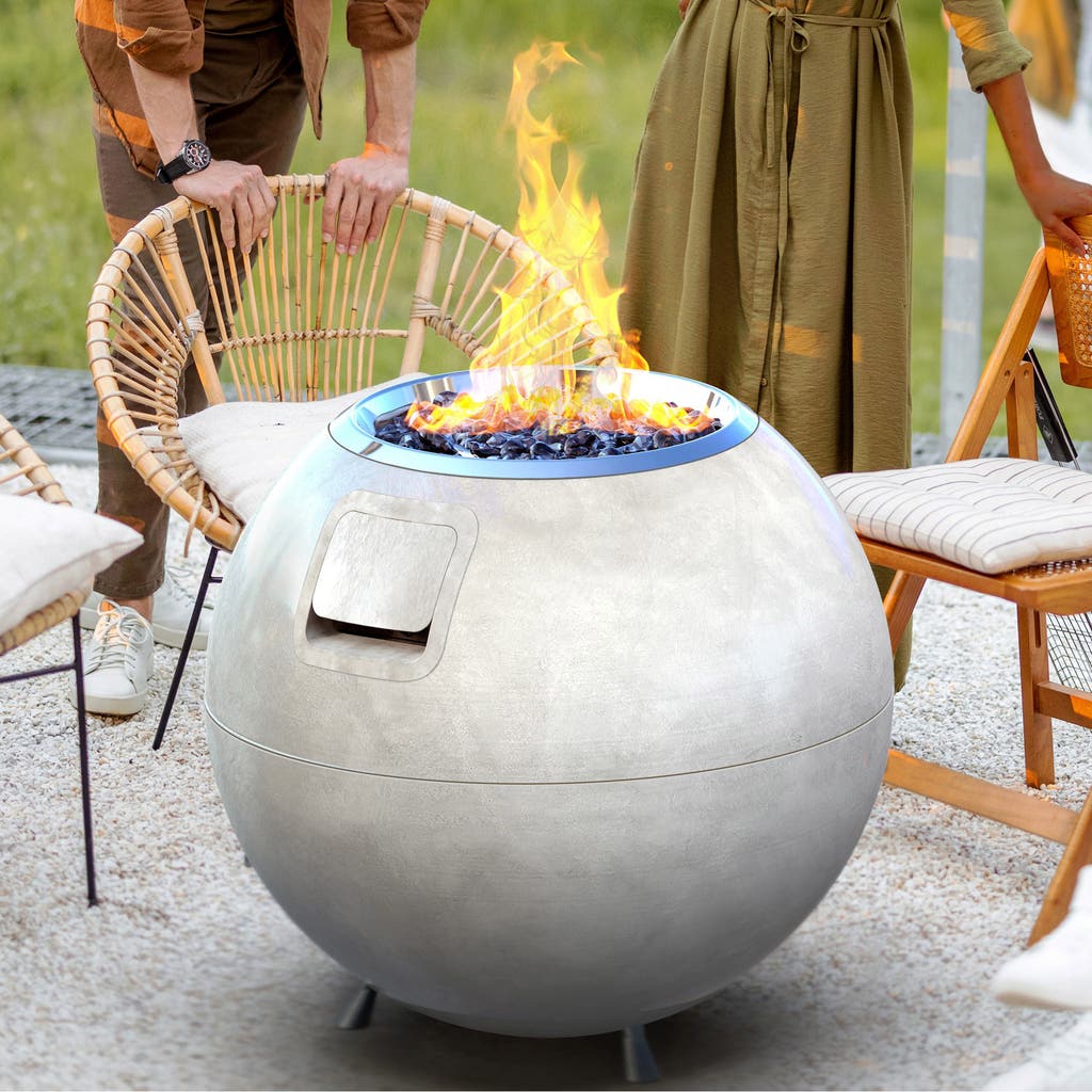 Ballo Gas Series Fire Pit with Weatherproof Soft Cover
