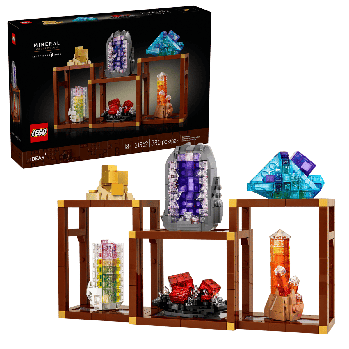 LEGO IDEAS MINERALS COLLECTION 21362