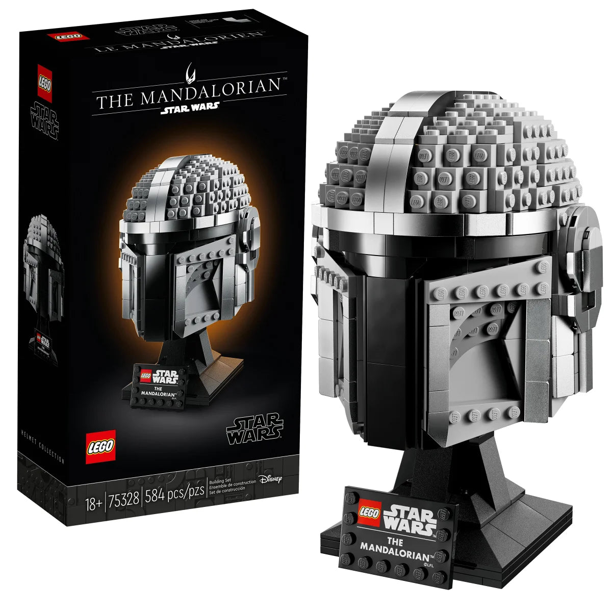 LEGO Star Wars The Mandalorian Helmet 75328 (6378933)