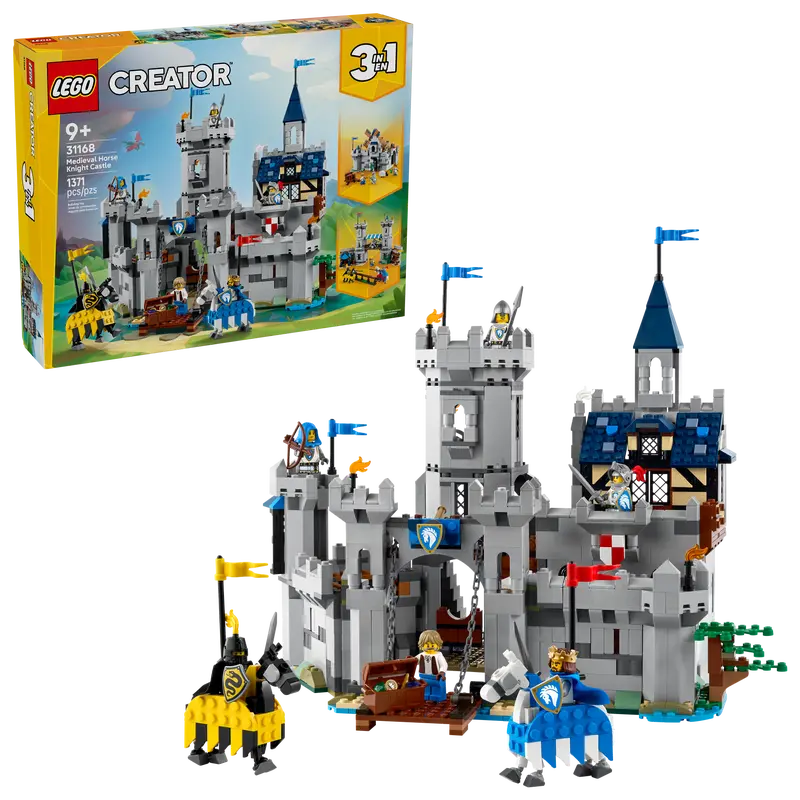 LEGO Medieval Horse Knight Castle 31168