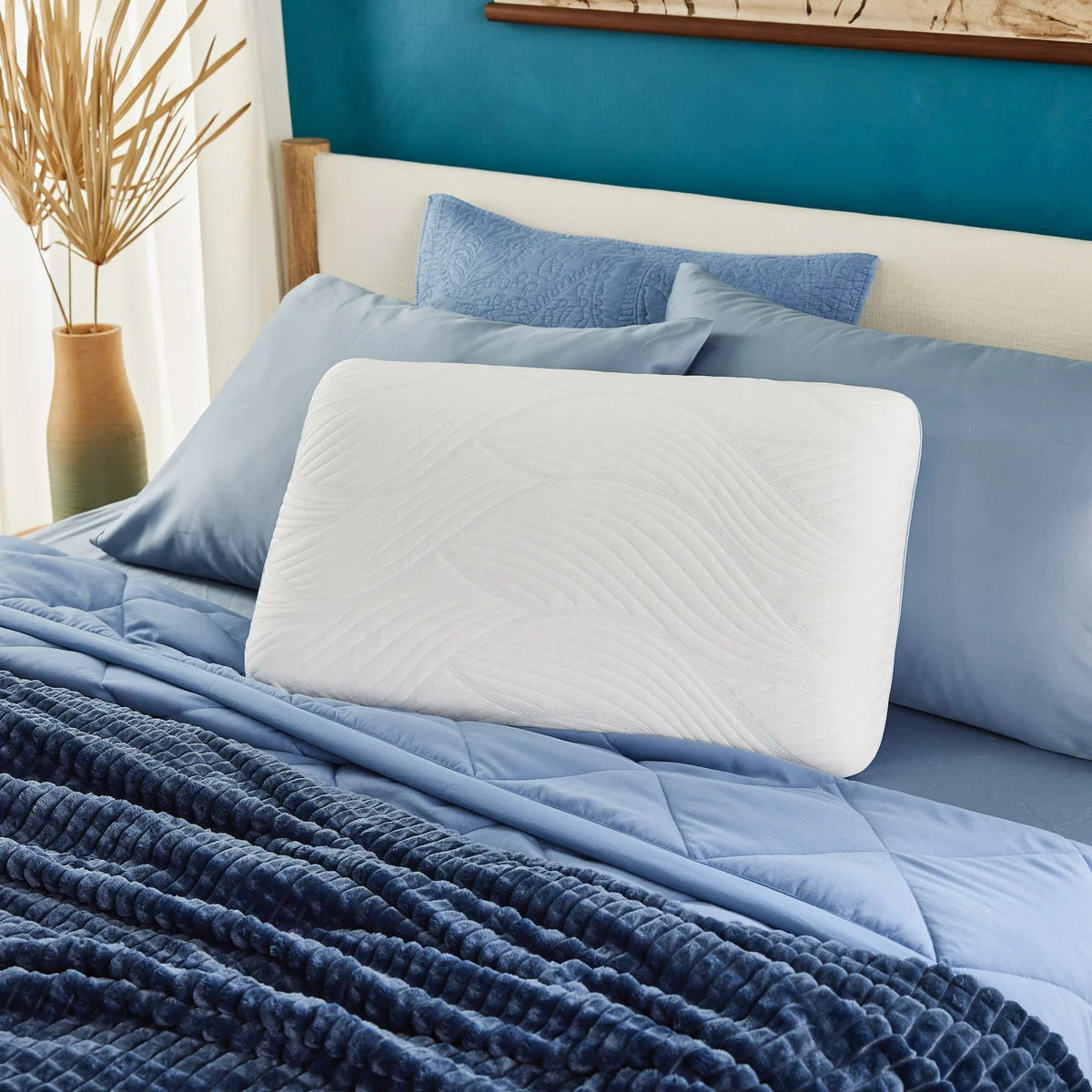 Novaform Soothing Cool Plus Gel Memory Foam Pillow (Queen)