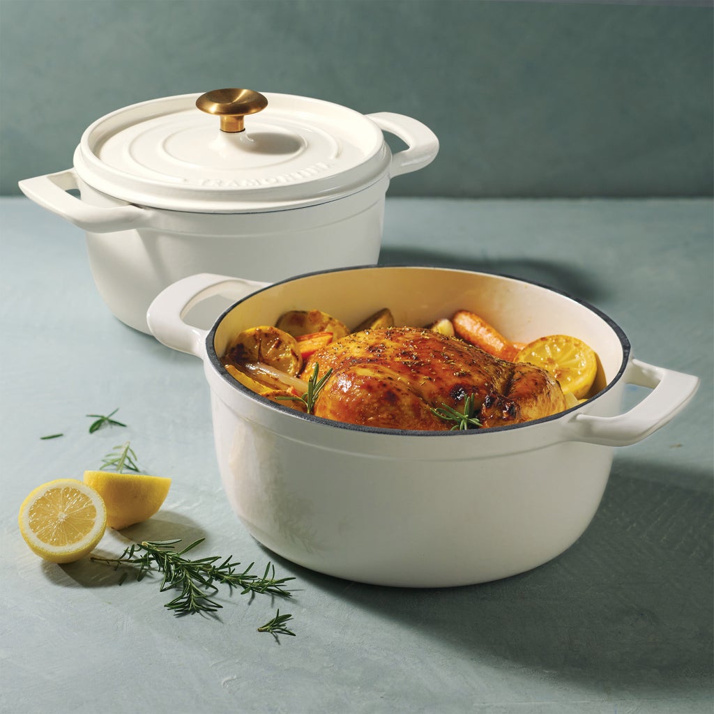 Tramontina Enameled Cast Iron Round Dutch Oven