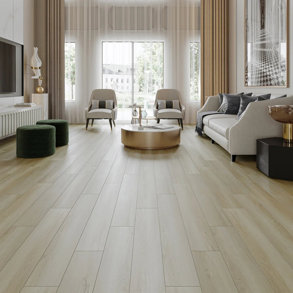 Kairos 19 cm (7.5 in.) Water Resistant Laminate Flooring (Lanson colour)