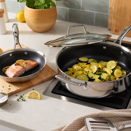 Henckels Paradigm Stainless Steel Cookware Set, 11-piece