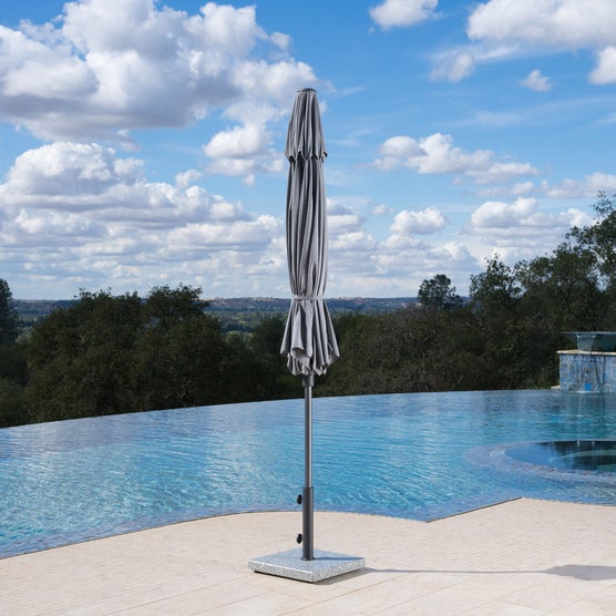 SunVilla 10' Auto-Tilt Market Umbrella