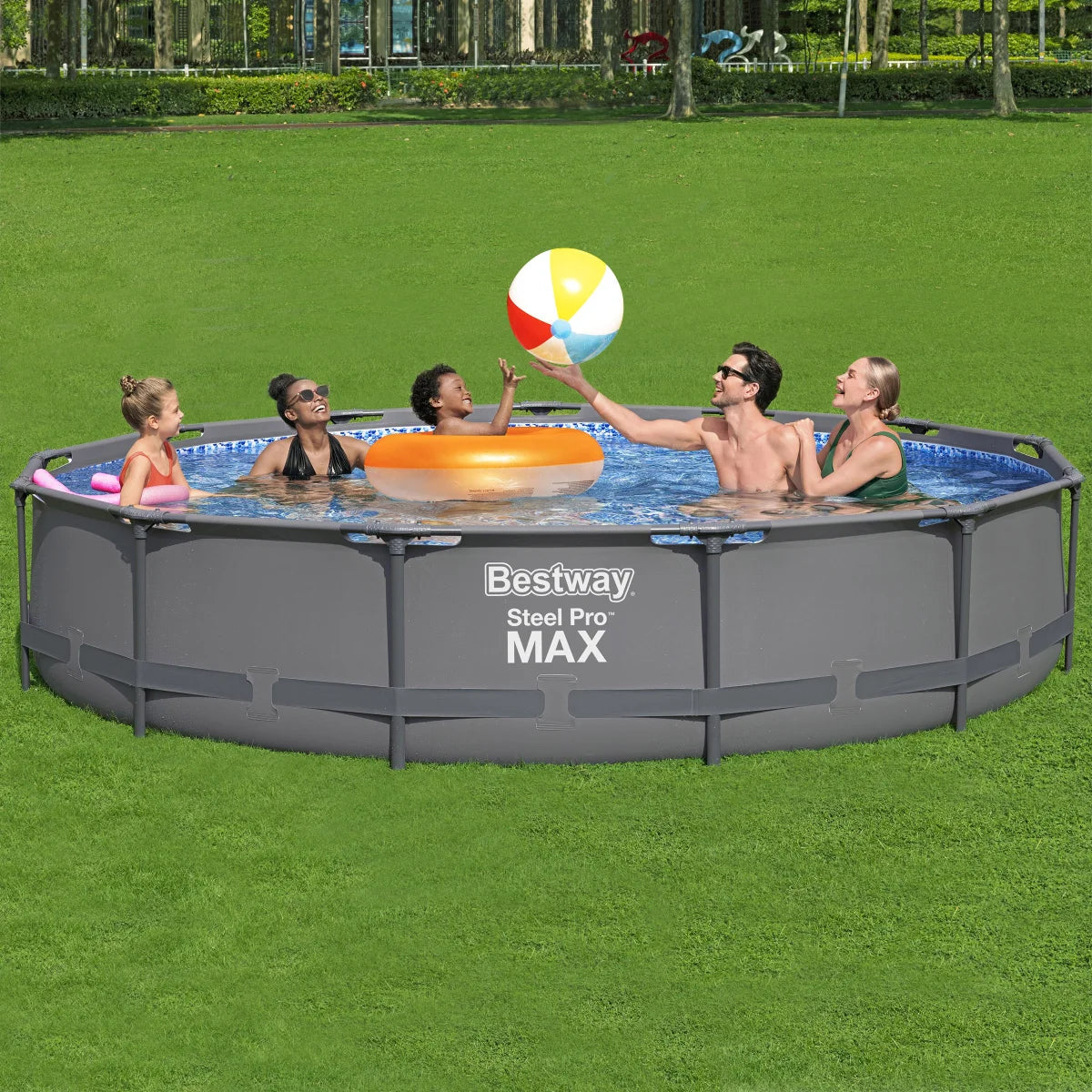 Bestway Steel Pro MAX 13' x 30” Round Above Ground Pool Set