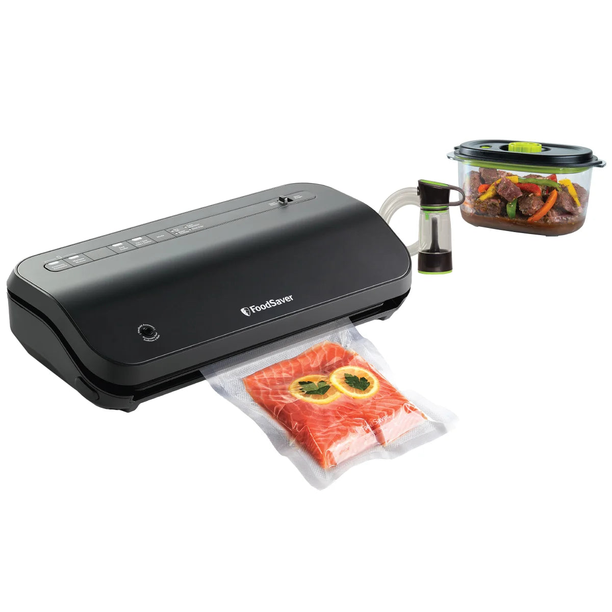 FoodSaver Vacuum Sealer Kit with Bags, Rolls and Marinate Container