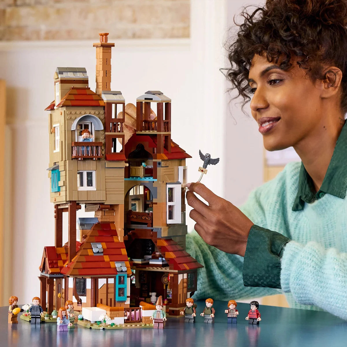 LEGO Harry Potter The Burrow – Collectors’ Edition, Weasley House Building Set 76437