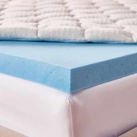 Novaform Pillow Top Plus Gel Memory Foam 4-inch Mattress Topper (King)