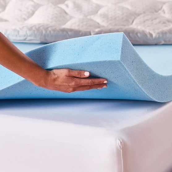 Novaform Pillow Top Plus Gel Memory Foam 4-inch Mattress Topper (King)