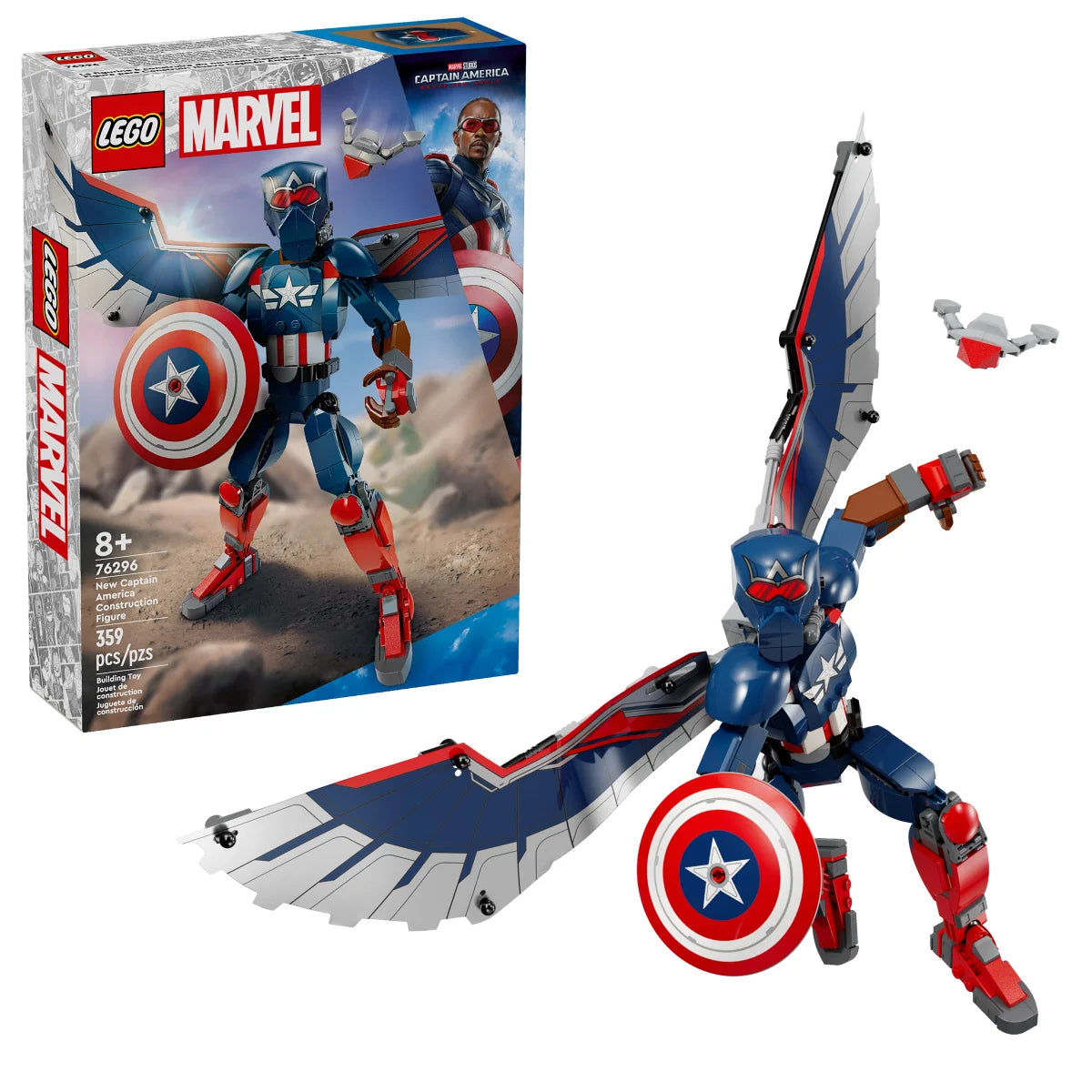 LEGO 76296 Marvel New Captain America Construction Figure