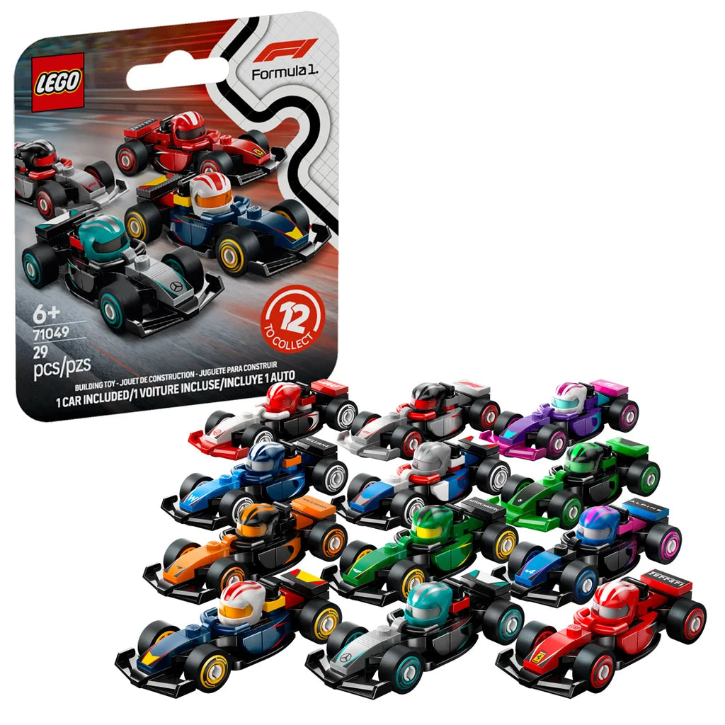 LEGO F1 Collectible Race Cars Building Kit