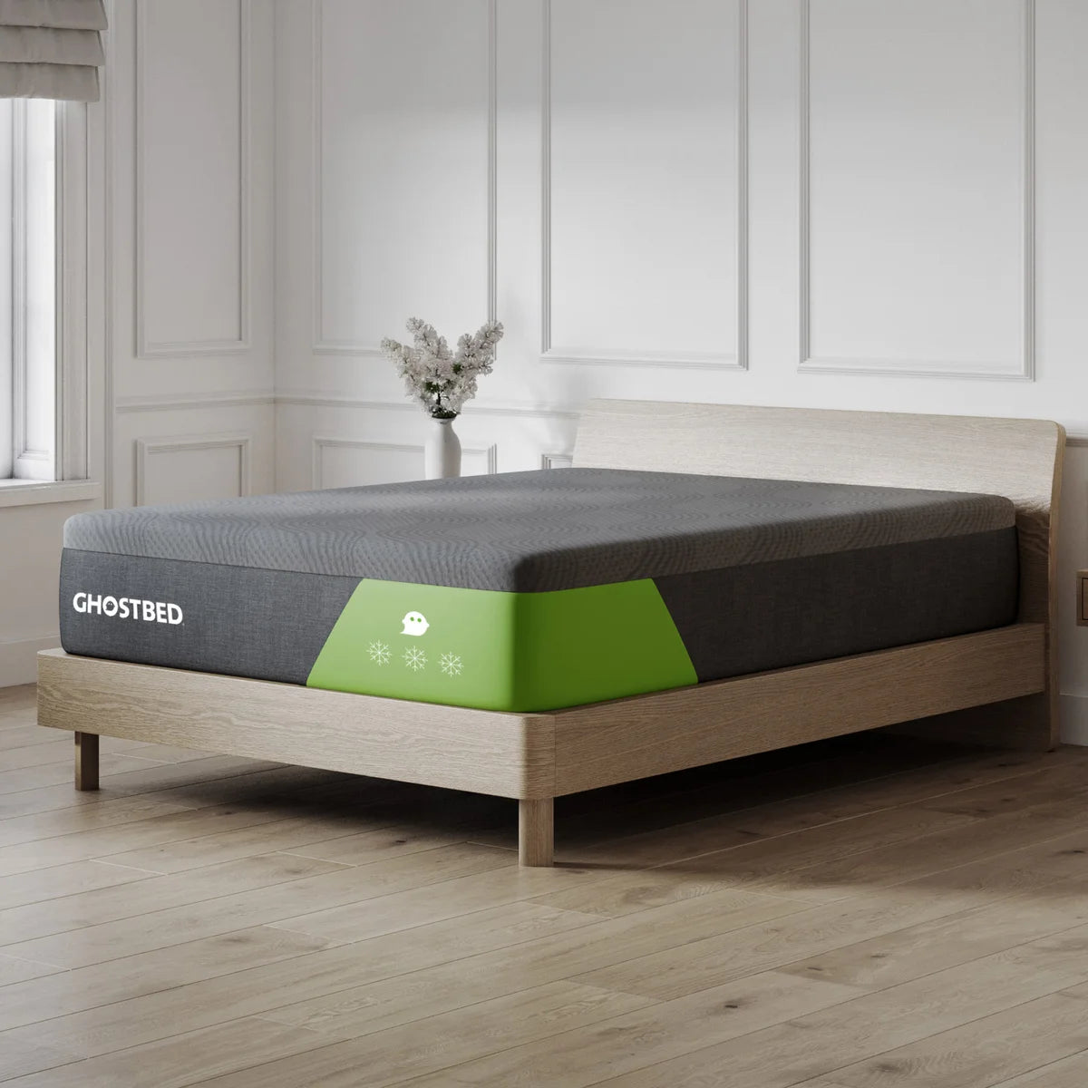 GhostBed Majestic 35.6 cm (14 in.) Mattress with Cooling Gel Memory Foam Queen