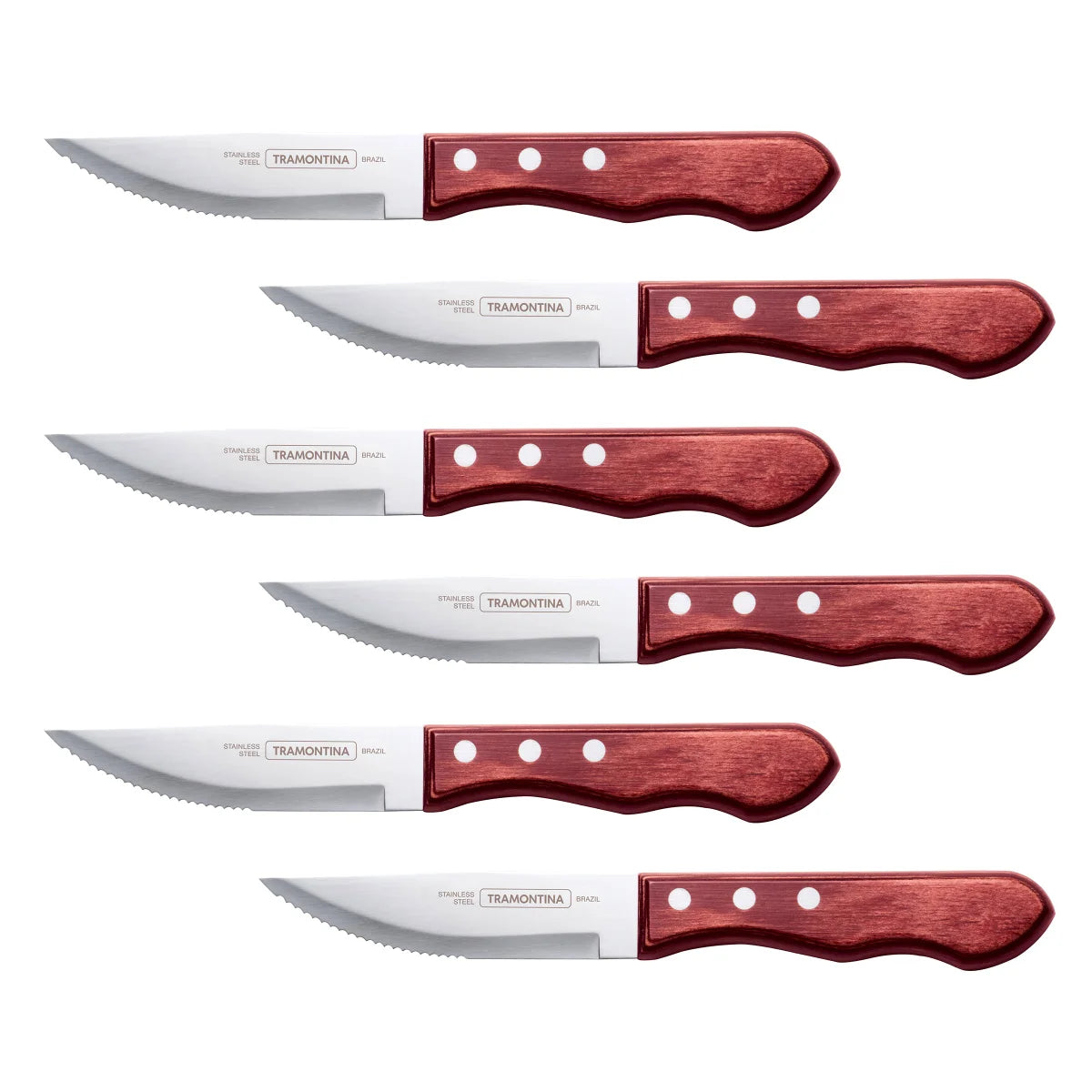 Tramontina Steak Knives Set, 6-piece