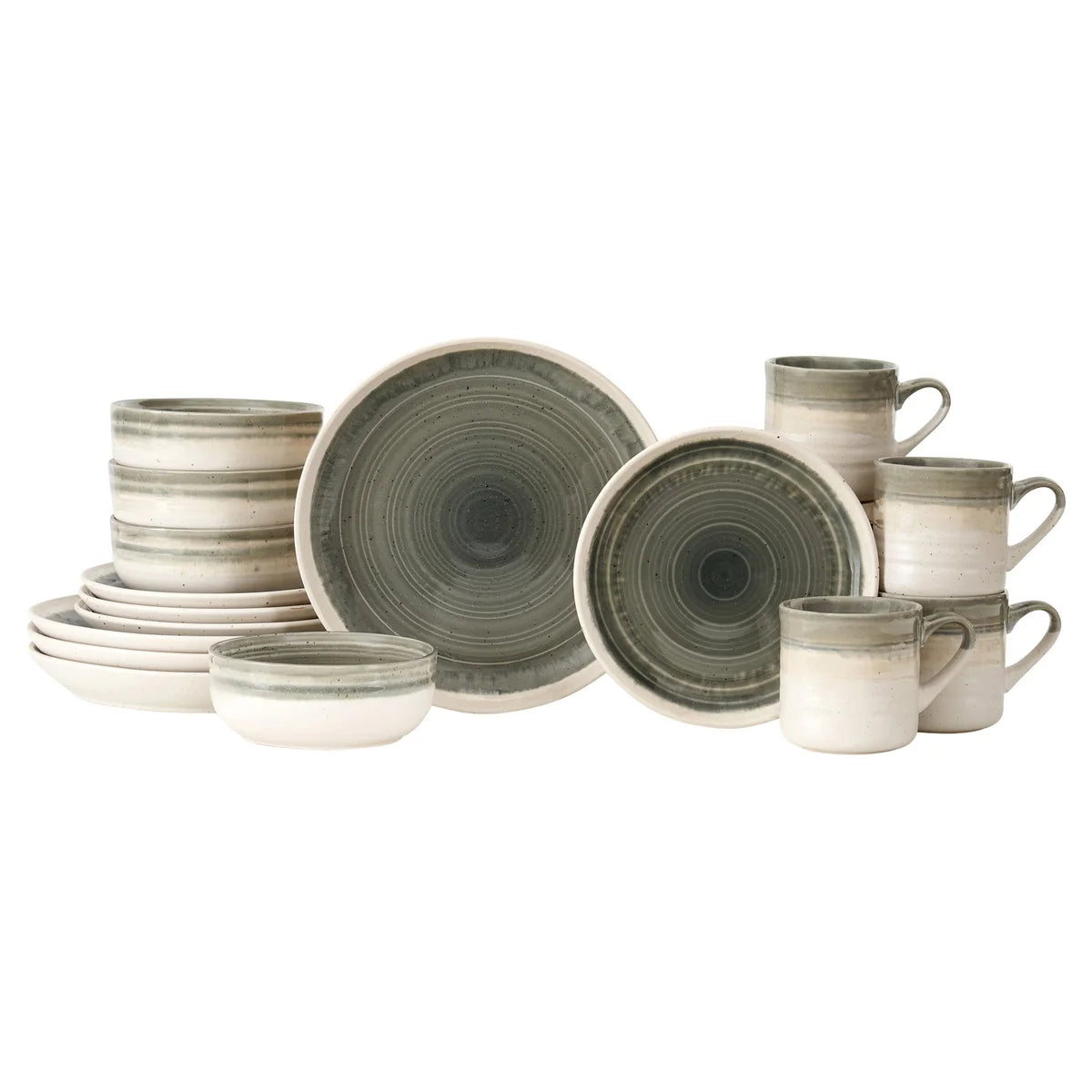 Baum Stoneware Dinnerware Set, 16-piece