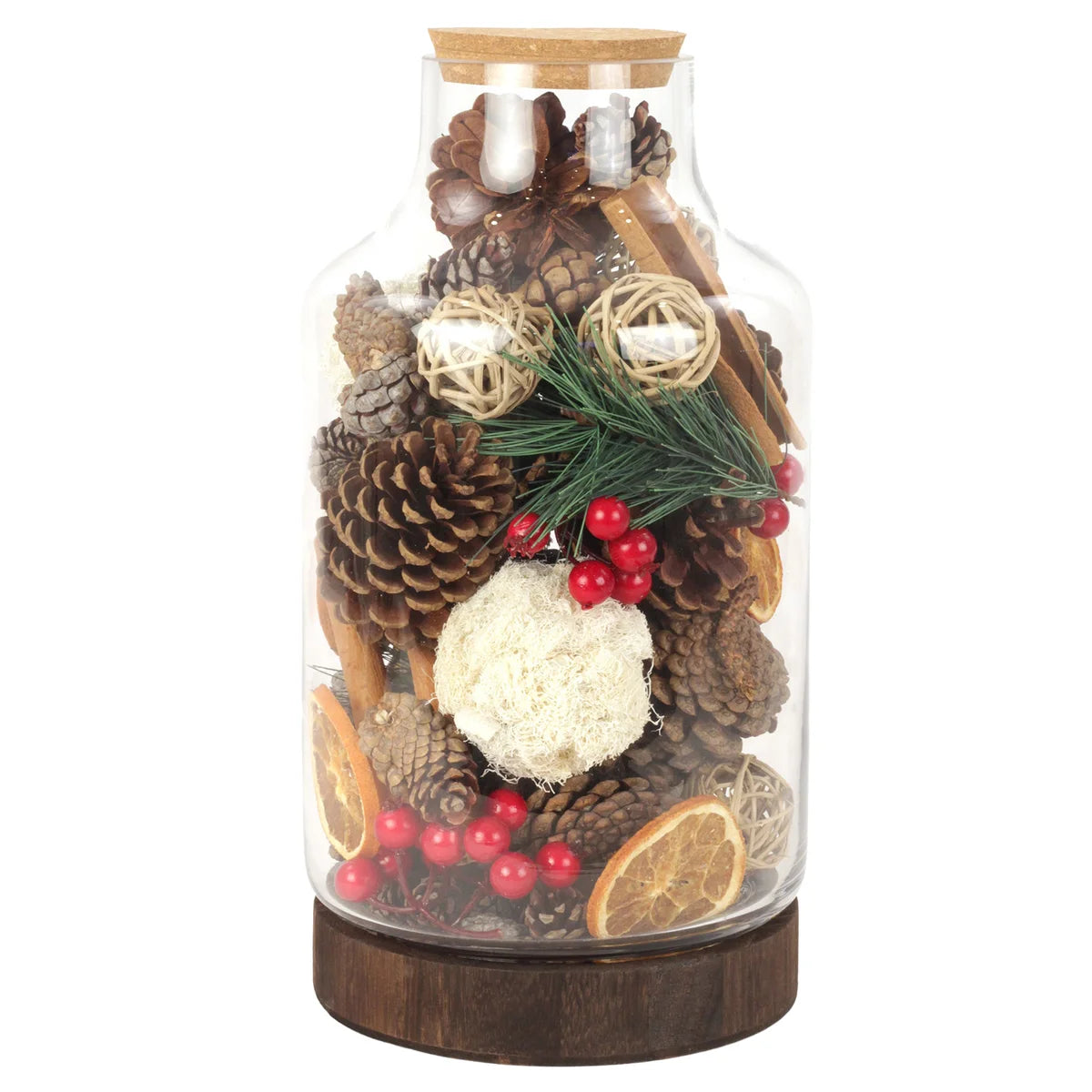 Holiday Potpourri Vase
