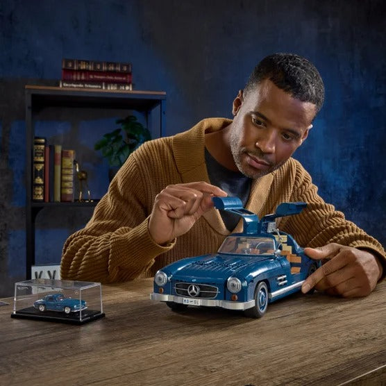 Mattel Brick Shop - Hot Wheels - Mercedes-Benz 300SL