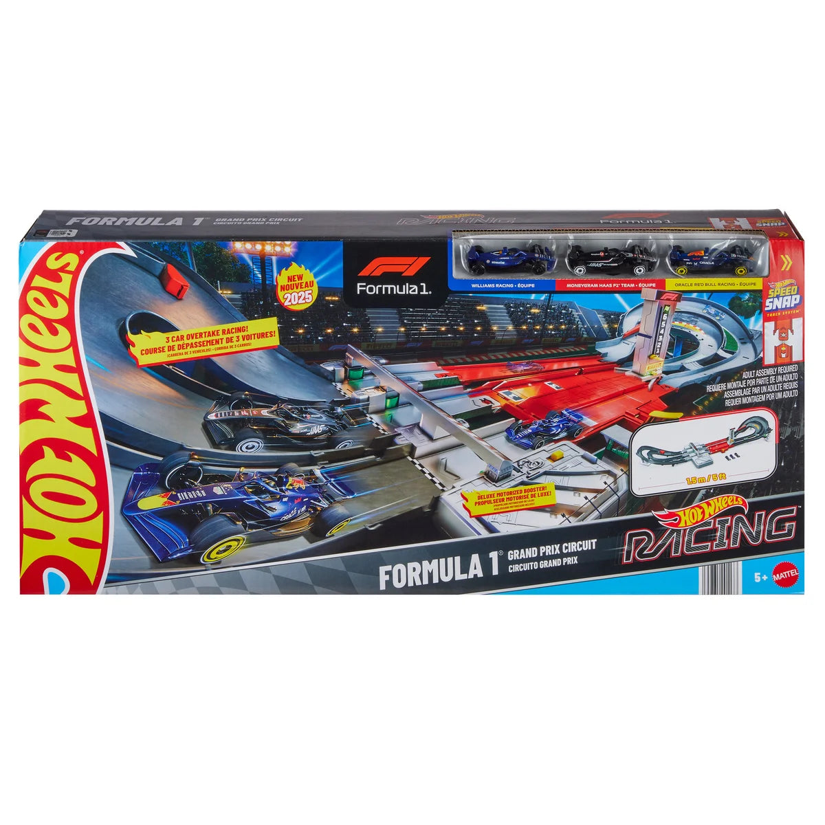 Hot Wheels Racing Formula 1 Grand Prix Set Playset