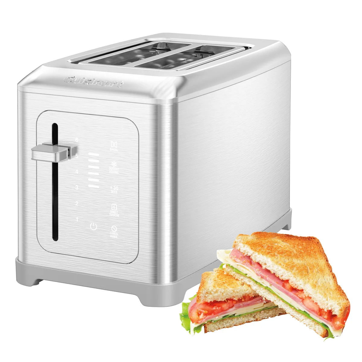 Cuisinart 2 Slice Stainless Touch Screen Digital Toaster