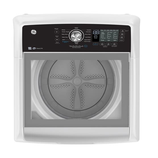 GE - 5.3 cu. ft. Top Load Washer with SaniFresh Cycle in White